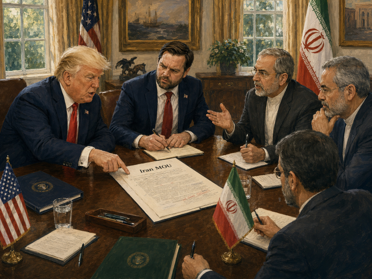 Diplomatic talks: Iran MOU discussion