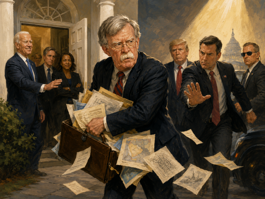 Political escape under the spotlight