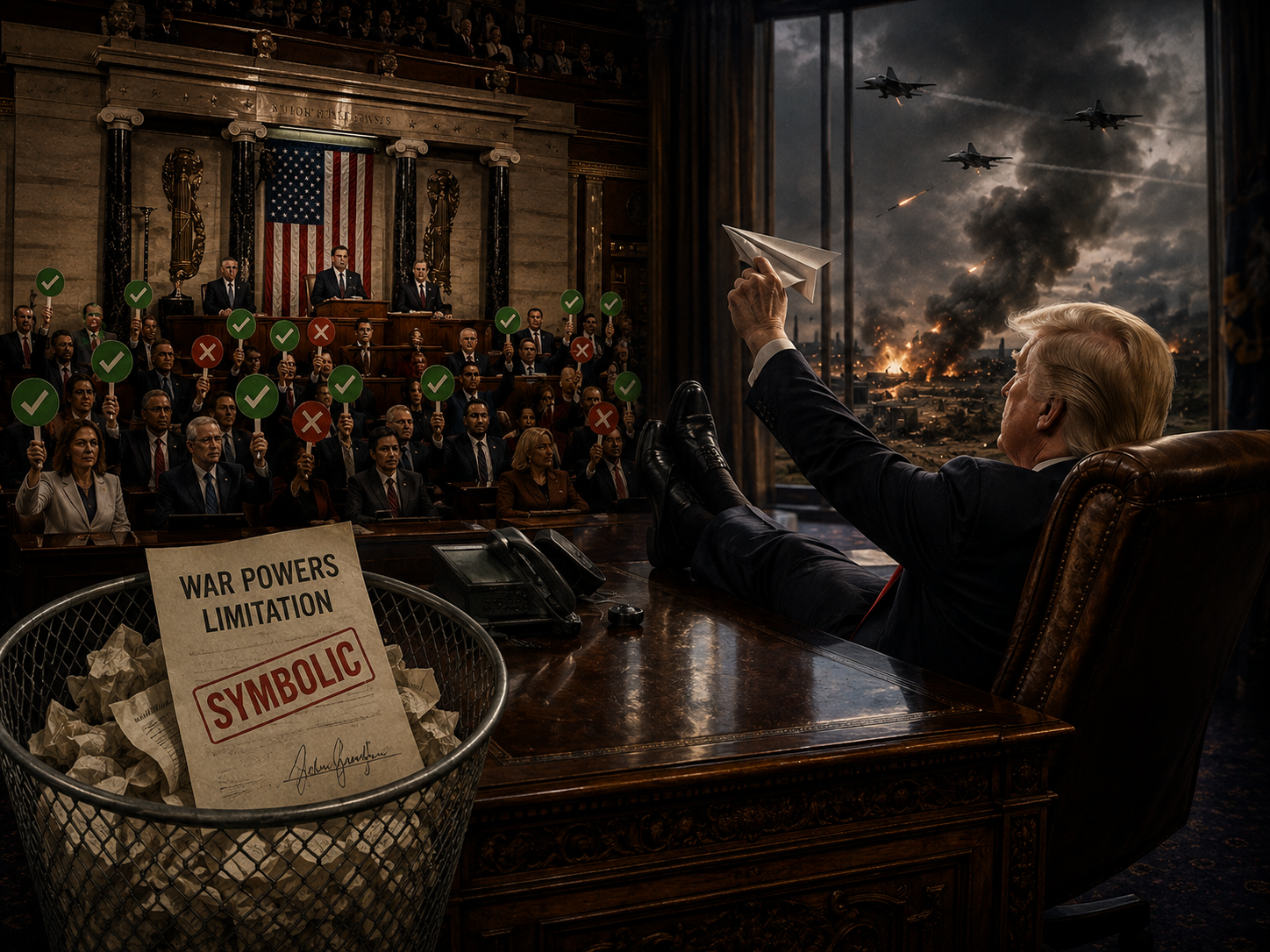 Crisis ignored in the Capitol chamber